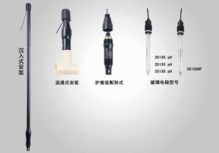 玻璃pH复合电极 2513G
